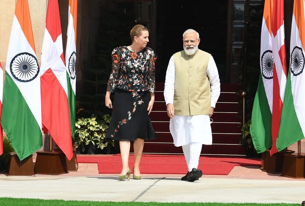 デンマークとインド両首相、共同声明を発表。グリーン戦略提携強化で合意