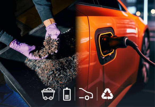 Syensqo and cylib reach a milestone in lithium recovery from spent electric vehicle batteries. (Photo: Syensqo, PR076)