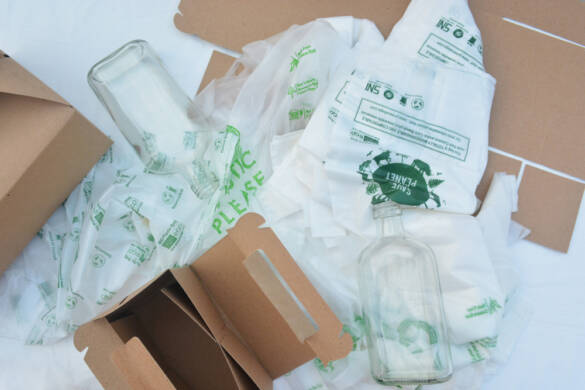 Biodegradable eco friendly packaging