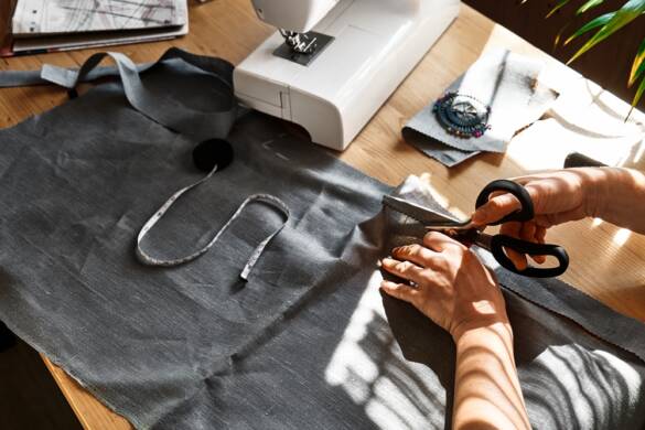 衣類の裁断