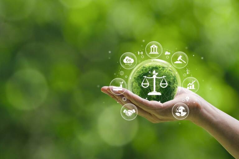 Sustainable legislation concept