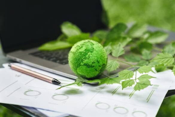 PCと緑の地球