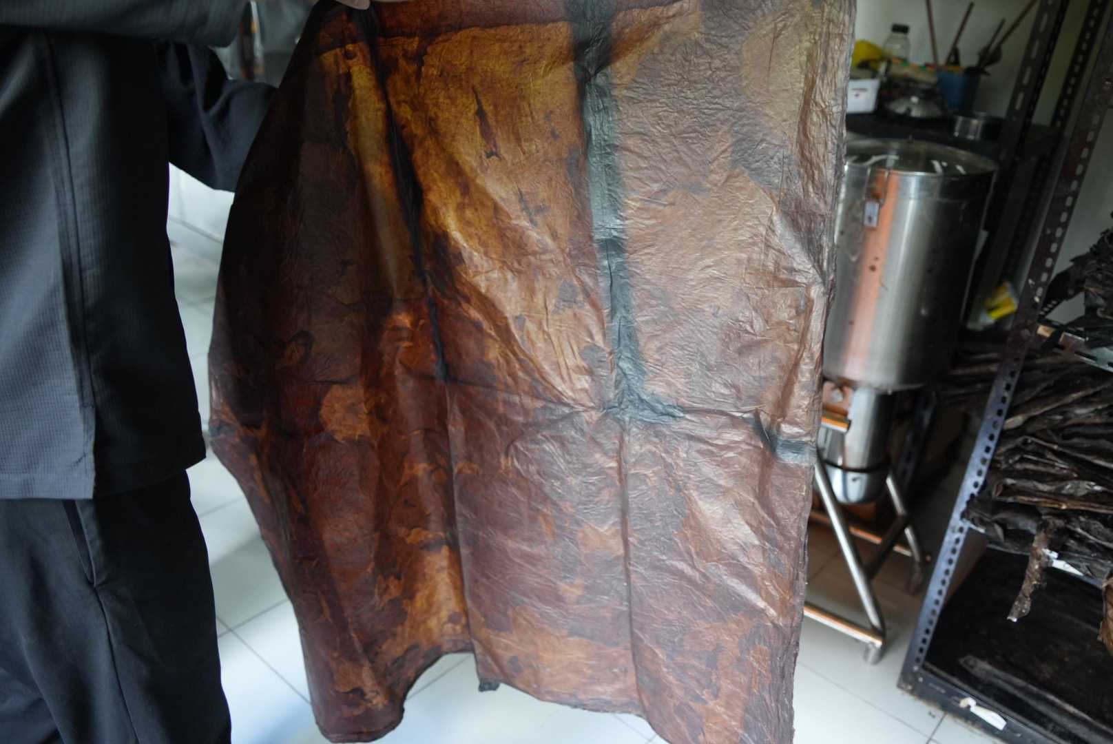 発酵によって得られたコーヒーパルプ由来のシート